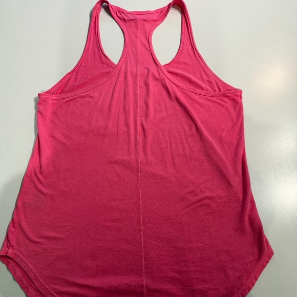 Carbon38 Long RacerBack Pink Tank Large - Picture 5 of 5